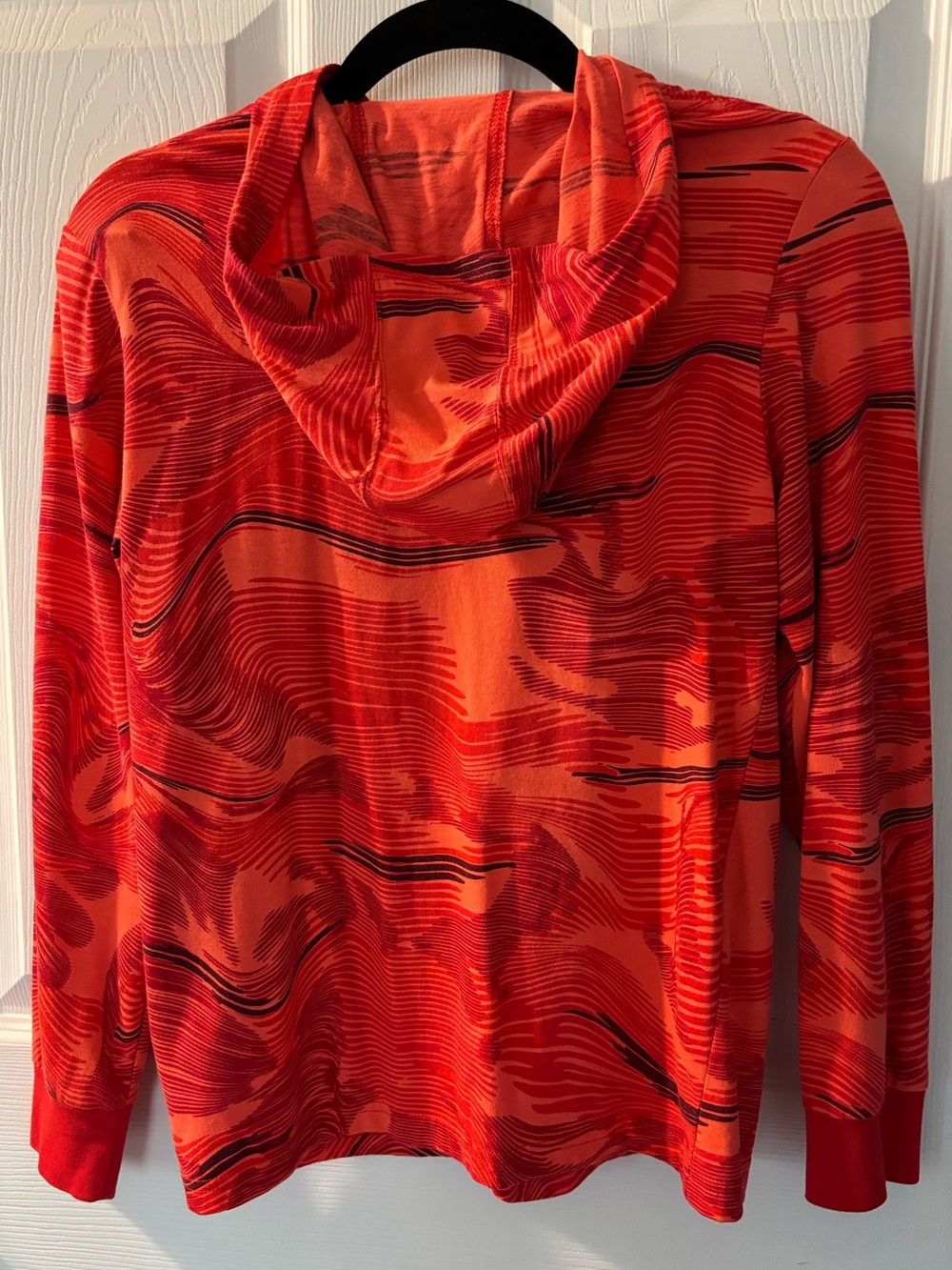 adidas Orange Regular Fit T-Shirt with Black Logo - Picture 3 of 4